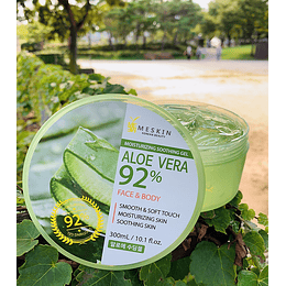 92% Aloe Vera Gel (MESKIN) - 300ml Gel 92% aloe vera multifuncional
