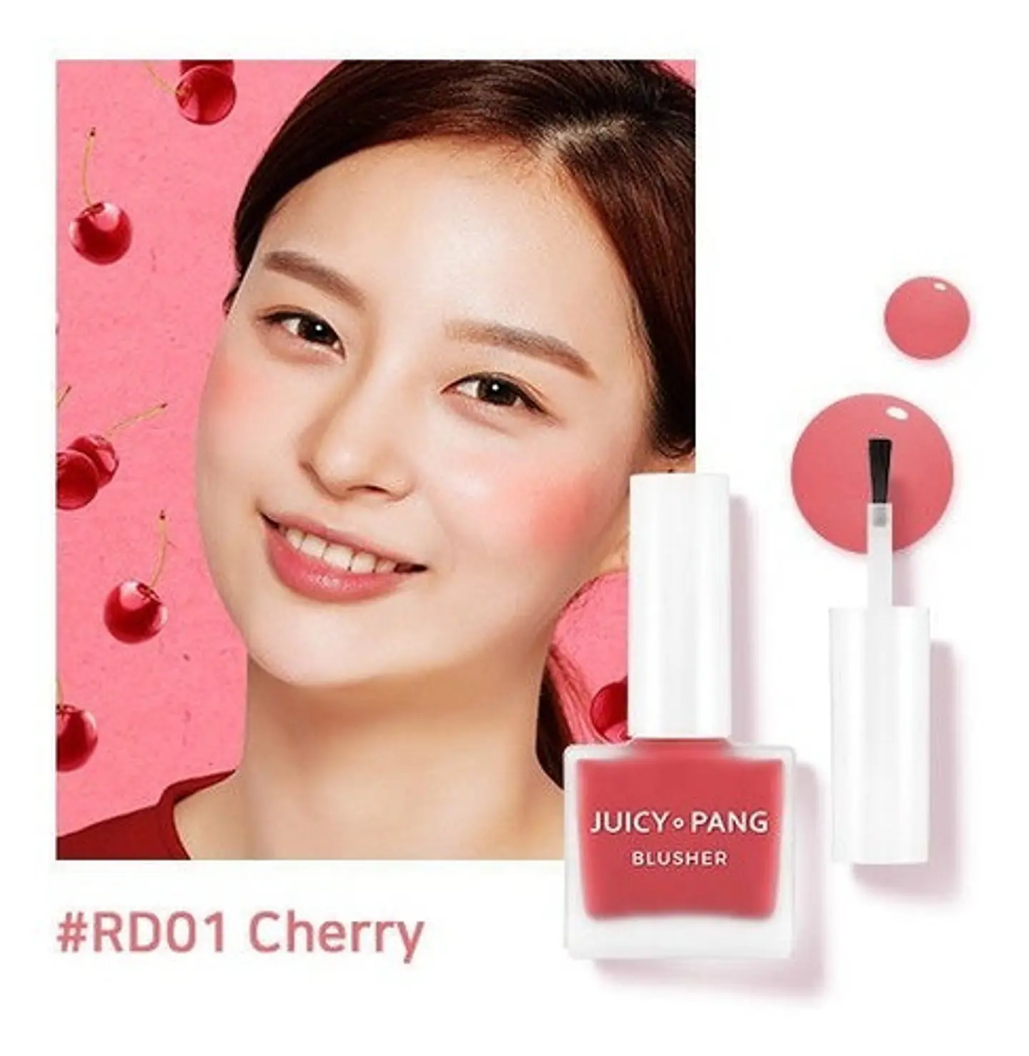 Juicy Pang Blusher (A'PIEU) - Rubor líquido 2 tonos 1