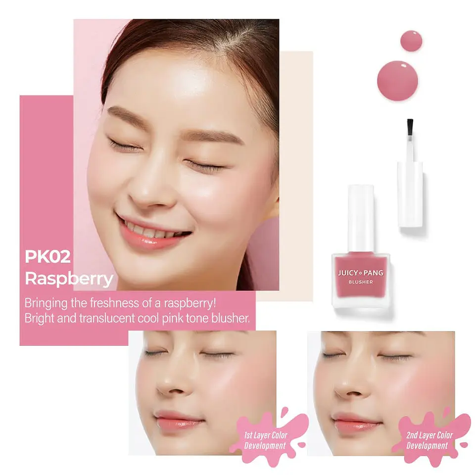 Juicy Pang Blusher (A'PIEU) - Rubor líquido 2 tonos 2