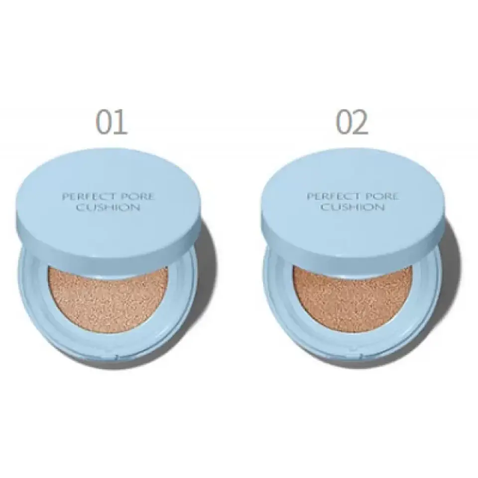  Perfect Pore Cushion (The Saem) SPF50+ PA +++ Base líquida con esponja 2