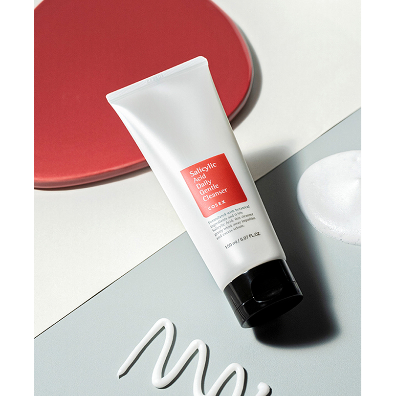  Salicylic Acid Daily Gentle Cleanser (COSRX) - 150ml Espuma limpiadora anti acné 8