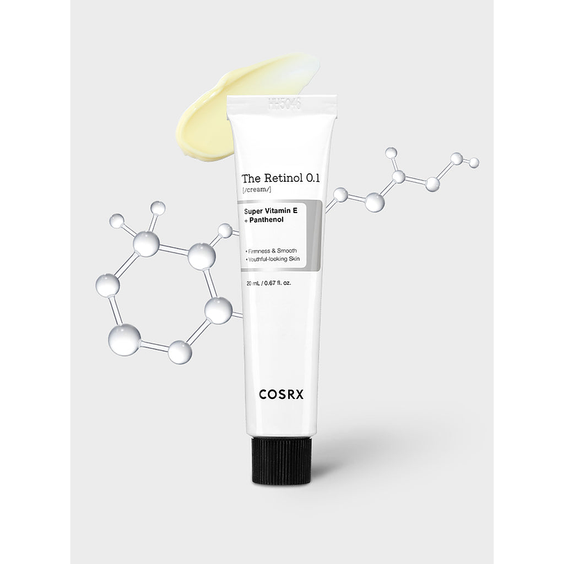 The Retinol 0.1 Cream (COSRX) - 20ml Crema antiedad con retinol al 0,1% 6
