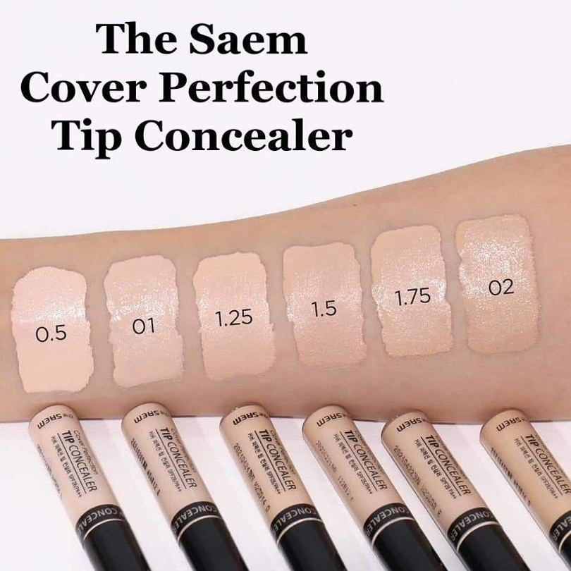 Cover Perfection Tip Concealer (The Saem) - Correctores faciales distintos tonos 6