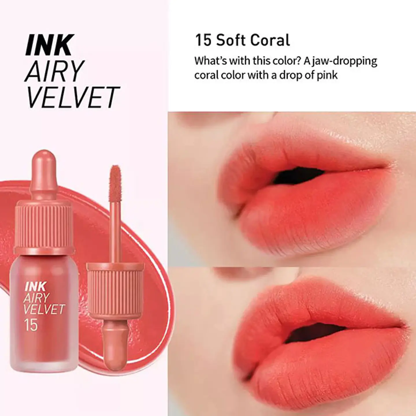 Tintes para labios Ink Velvet - Normal, Airy, Nude (Peripera) -8ml 24