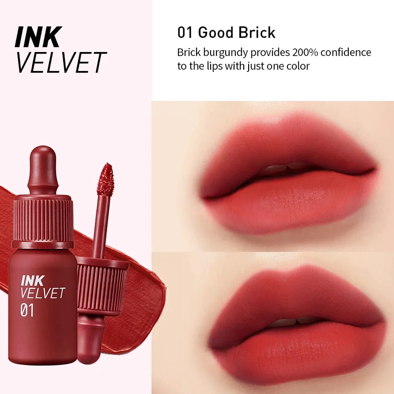Tintes para labios Ink Velvet - Normal, Airy, Nude (Peripera) -8ml 34