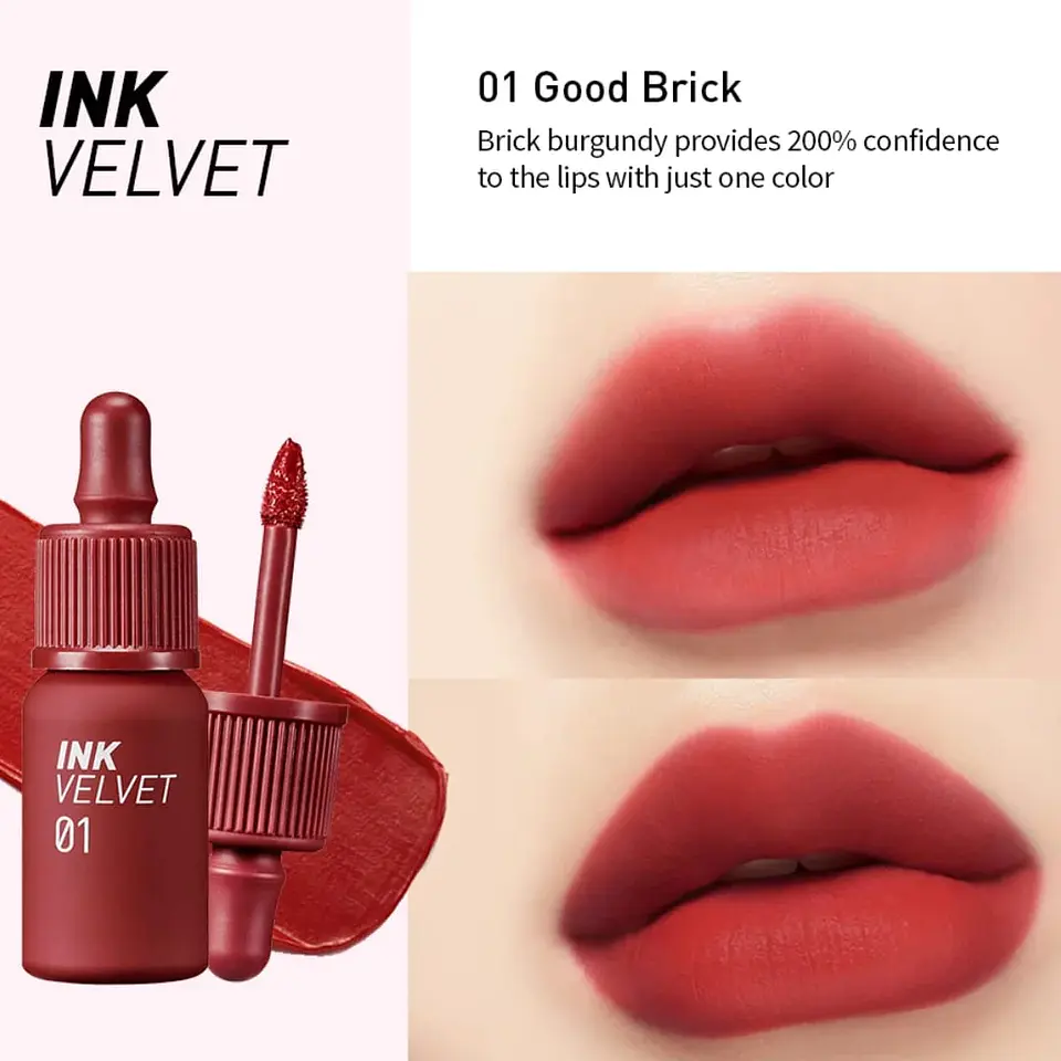Tintes para labios Ink Velvet - Normal, Airy, Nude (Peripera) -8ml 28