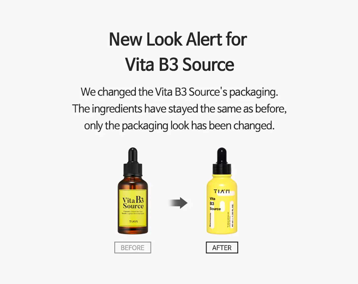 Vita B3 Source (TIAM) - 40ml Serum aclarante 10% Niacinamida + 2% arbutina Anti manchas 3