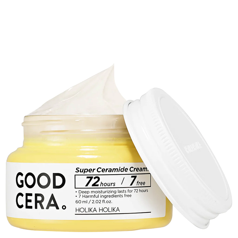 Good Cera Super Ceramide Cream Sensitive (Holika Holika) -60ml Crema hidratante pieles sensibles 6