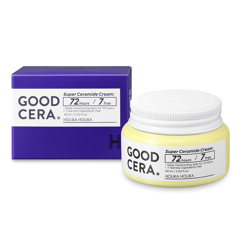 Good Cera Super Ceramide Cream Sensitive (Holika Holika) -60ml Crema hidratante pieles sensibles 7
