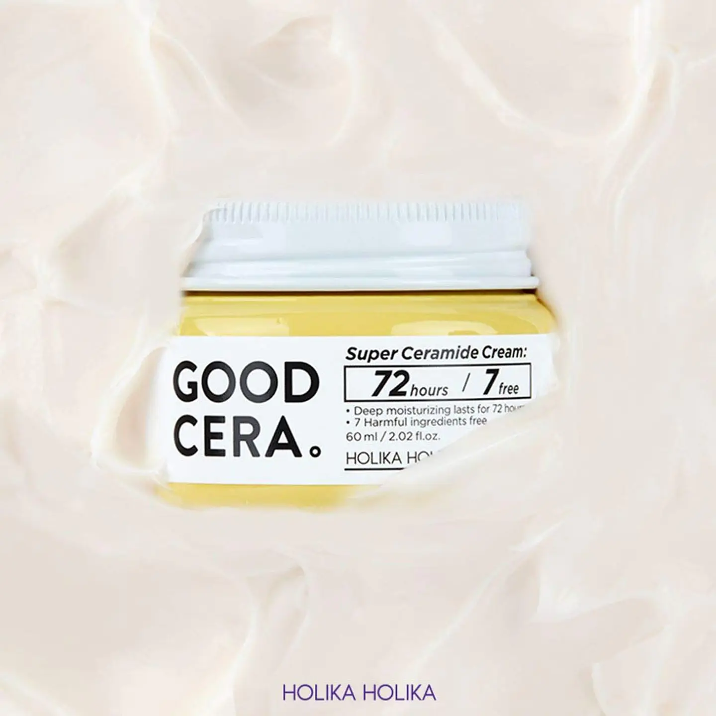 Good Cera Super Ceramide Cream  (Holika Holika) -60ml Crema hidratante pieles sensibles 9