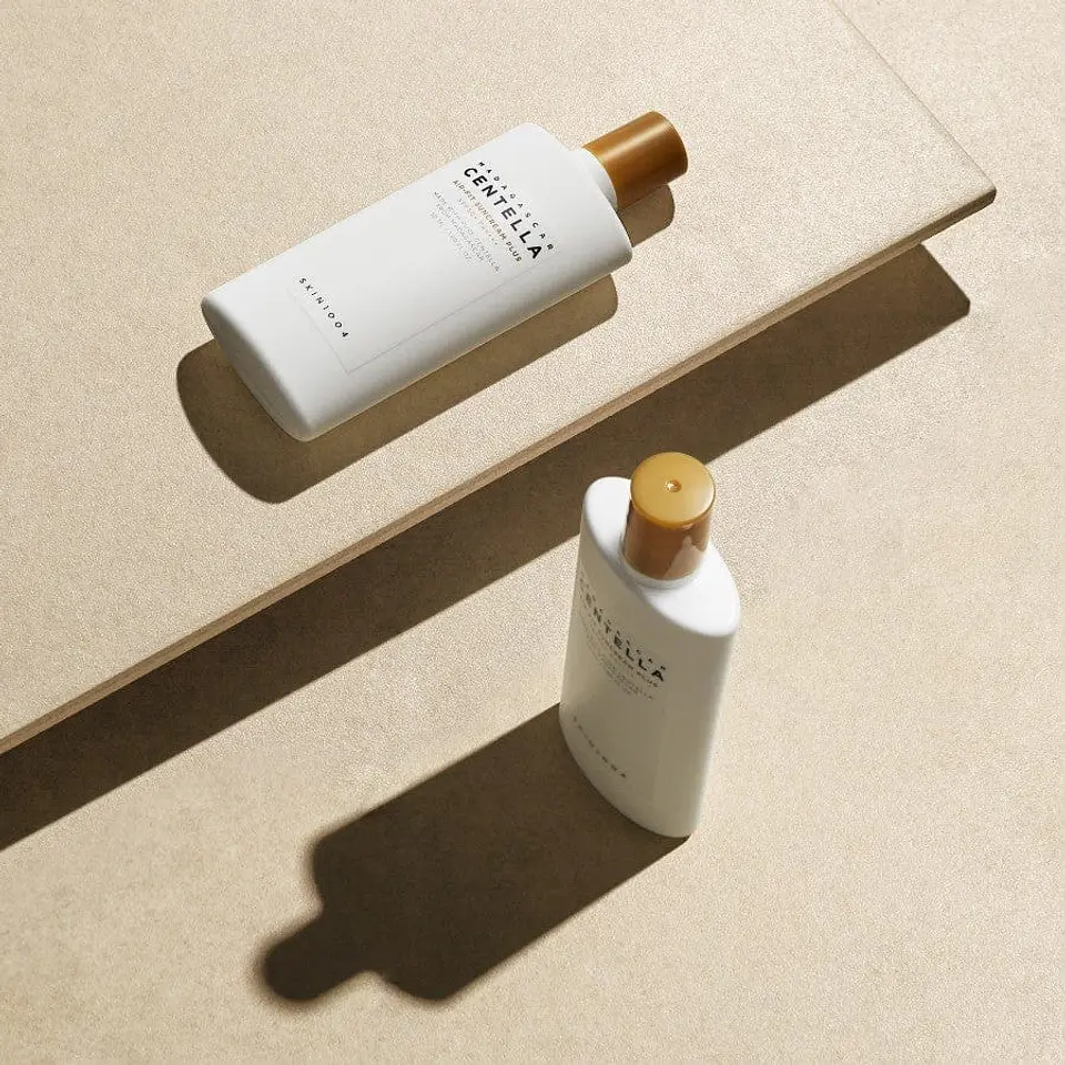 Madagascar Centella Air-Fit Suncream Plus (SKIN1004) - 50ml Protector solar físico pieles sensibles 3