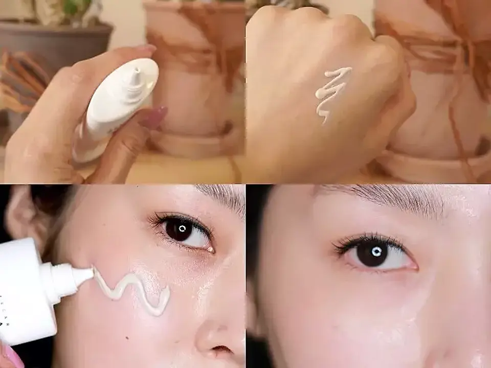 Madagascar Centella Air-Fit Suncream Plus (SKIN1004) - 50ml Protector solar físico pieles sensibles 6