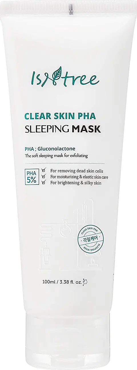 Clear Skin PHA Sleeping Pack (Isntree) - 100ml Mascarilla nocturna exfoliante suave
