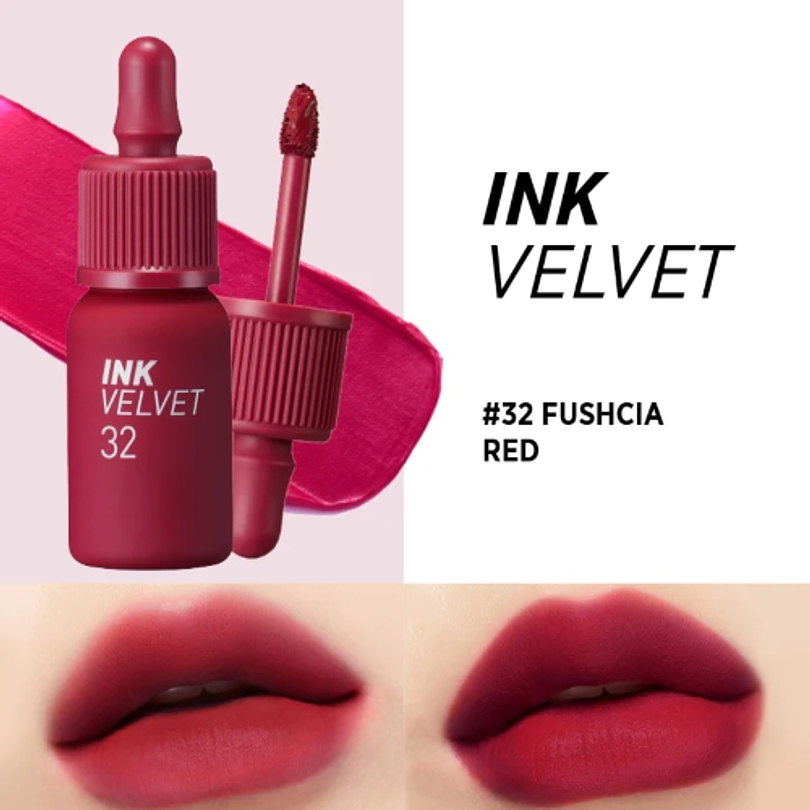Tintes para labios Ink Velvet - Normal, Airy, Nude (Peripera) -8ml 36