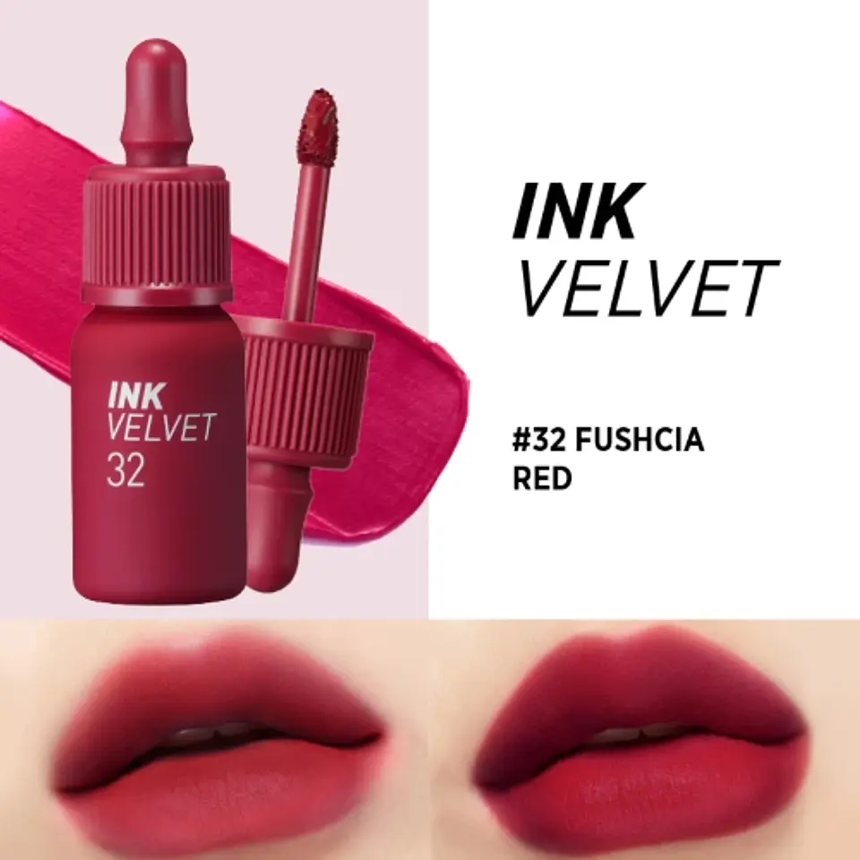 Tintes para labios Ink Velvet - Normal, Airy, Nude (Peripera) -8ml 30