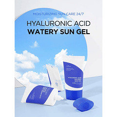 Hyaluronic Acid Watery Sun Gel SPF50+ / PA++++(Isntree) - 50ml Protector solar hidratante muy ligero 