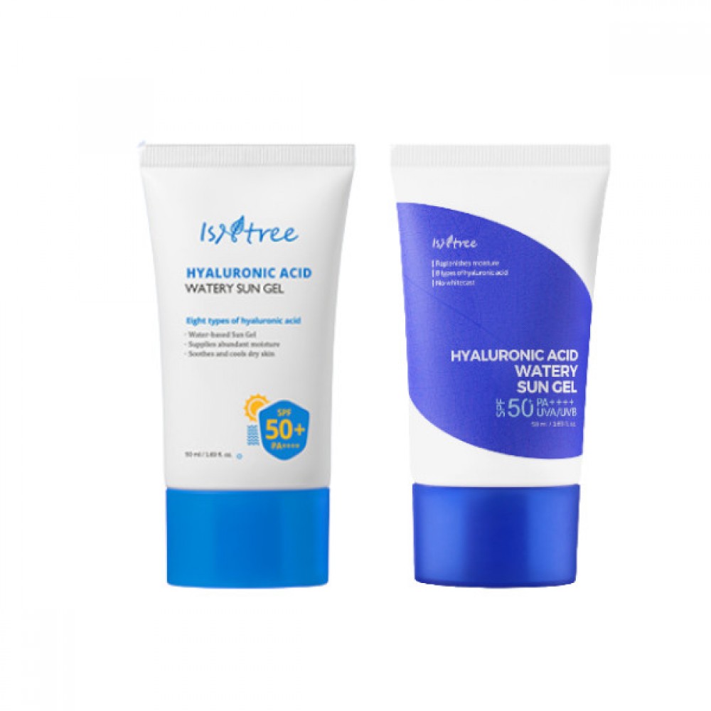 Hyaluronic Acid Watery Sun Gel SPF50+ / PA++++ (2 Formatos)