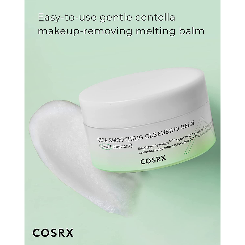 Pure Fit Cica Smoothing Cleansing Balm (COSRX)  -120ml Bálsamo limpiador oleoso desmaquillante pieles sensibles con centella asiática 1