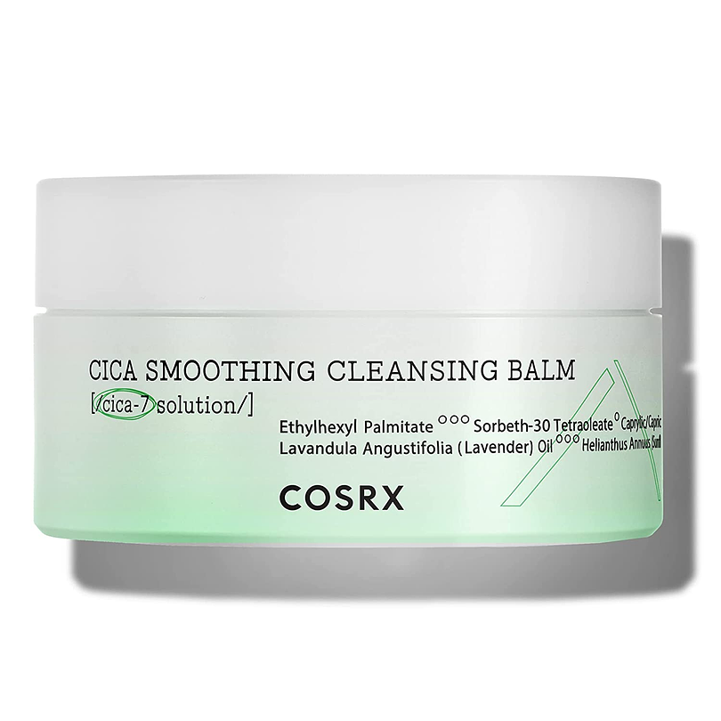 Pure Fit Cica Smoothing Cleansing Balm (COSRX)  -120ml Bálsamo limpiador oleoso desmaquillante pieles sensibles con centella asiática 8