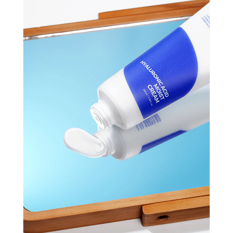 Hyaluronic Acid Moist Cream (Isntree) -100ml Crema hidratante con ácido hialurónico pieles secas y sensibles 8
