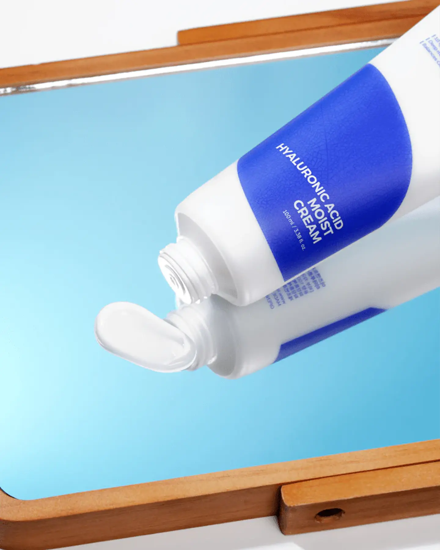 Hyaluronic Acid Moist Cream (Isntree) -100ml Crema hidratante con ácido hialurónico pieles secas y sensibles 8
