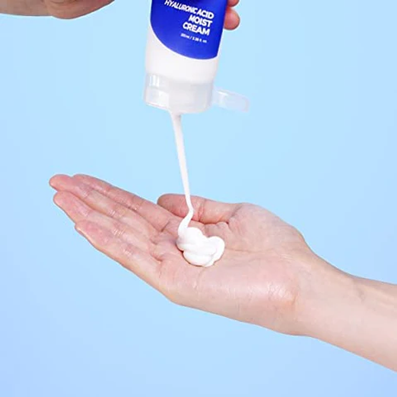Hyaluronic Acid Moist Cream (Isntree) -100ml Crema hidratante con ácido hialurónico pieles secas y sensibles 9