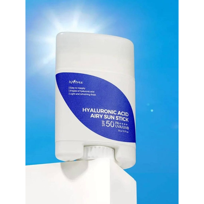 Hyaluronic Acid Airy Sun Stick (Isntree) - Protector solar en barra hidratante 11