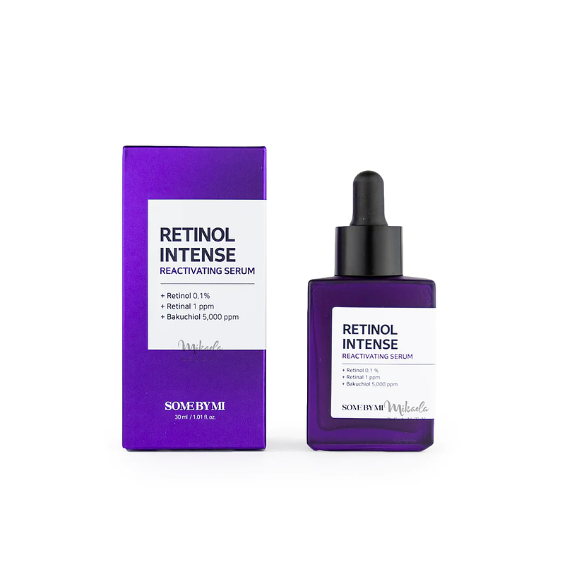 Retinol Intense Reactivating Serum 0,1% (Some By Mi) -30ml Serum antiedad retinol + retinal + bakuchiol  1