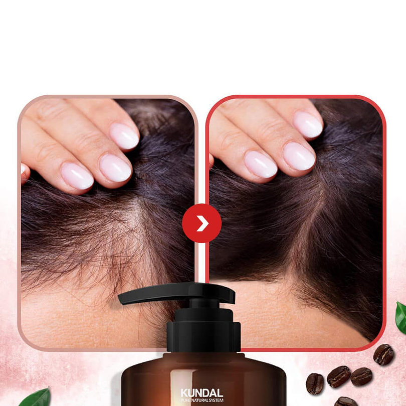 Caffeine Deep Cleansing Shampoo Anticaída de cabello con cafeína (Kundal) - 500ml 5