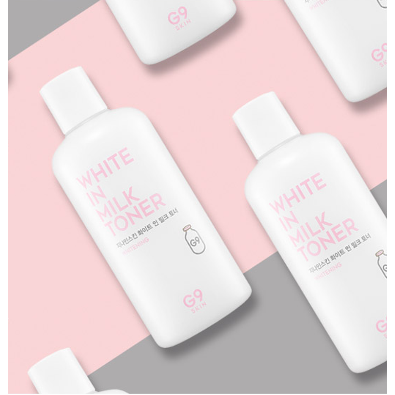 White in Milk Toner 300 ml (G9 Skin) - 300ml Tónico aclarante con proteínas de leche 12