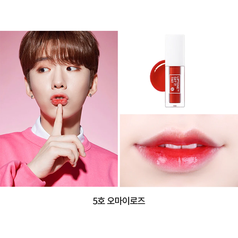 Liptone Get It Tint (TonyMoly) - Tintes de labio acuosos larga duración 3