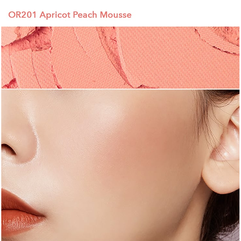 Lovely Cookie Blusher Apricot Peach Mousse (Etude House) - Rubor en polvo 4