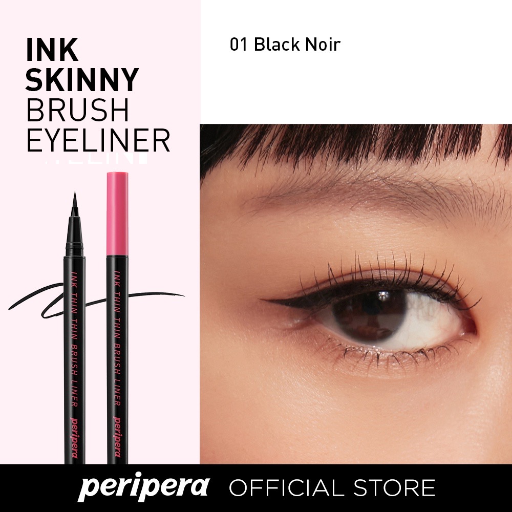 Peripera Ink Thin Thin Brush Liner Black (Peripera) - Delineador líquido negro