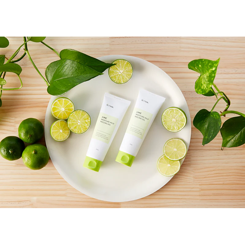 Lime Moisture Mild Peeling Gel (IUNIK) - 120ml Espuma exfoliante suave 7