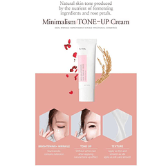Rose Galactomyces Silky Tone Up Cream (IUNIK) - 40ml Crema aclarante