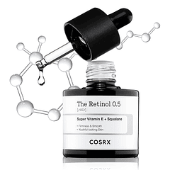 The Retinol 0.5 Oil Serum (COSRX) -20ml Serum anti edad con 0,5% de retinol 