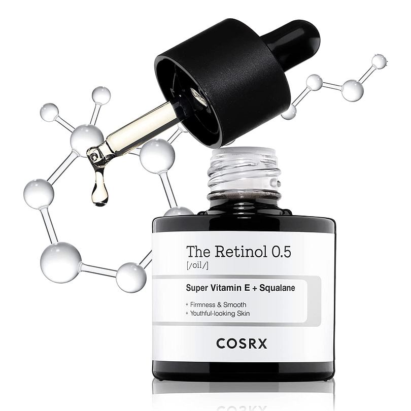 The Retinol 0.5 Oil Serum (COSRX) -20ml Serum anti edad con 0,5% de retinol  6