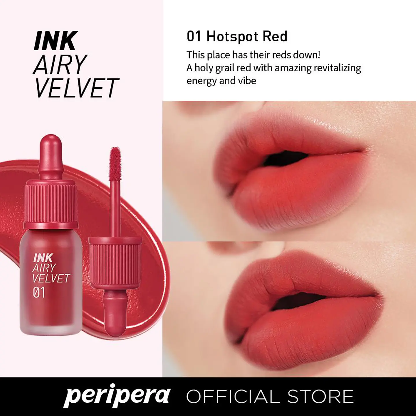 Tintes para labios Ink Velvet - Normal, Airy, Nude (Peripera) -8ml 34