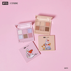 Play Color Eyes BT21 #1 Cooky on Top (Etude House)- Paleta de sombras edición limitada BT21 Cooky BTS