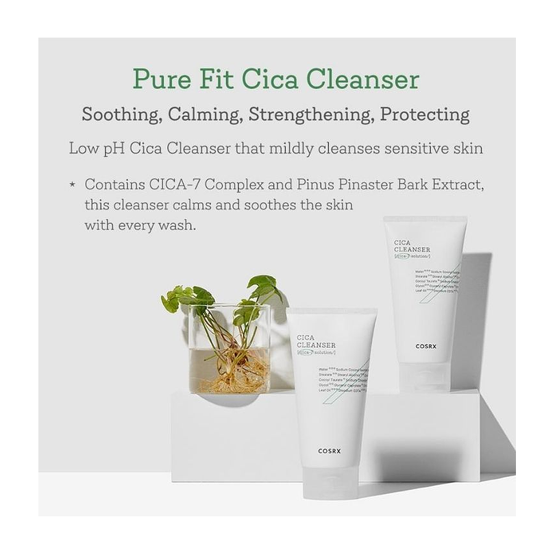 Pure Fit Cica Cleanser (COSRX) - Espuma limpiadora con centella asiática 9