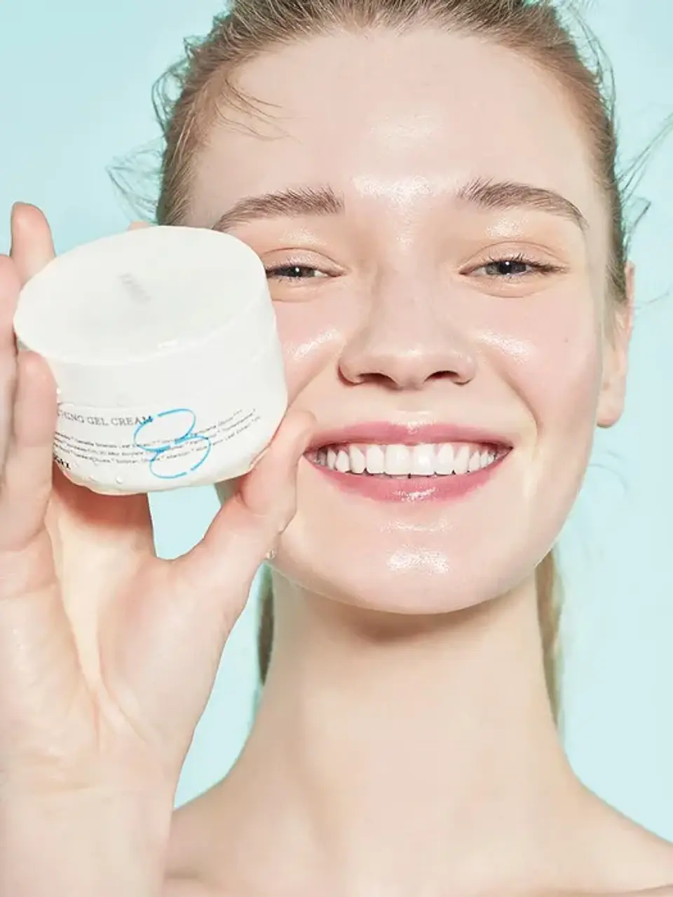Green Tea Aqua Soothing Gel Cream (COSRX) -50ml Crema hidratante ligera pieles mixtas/ grasas té verde 3
