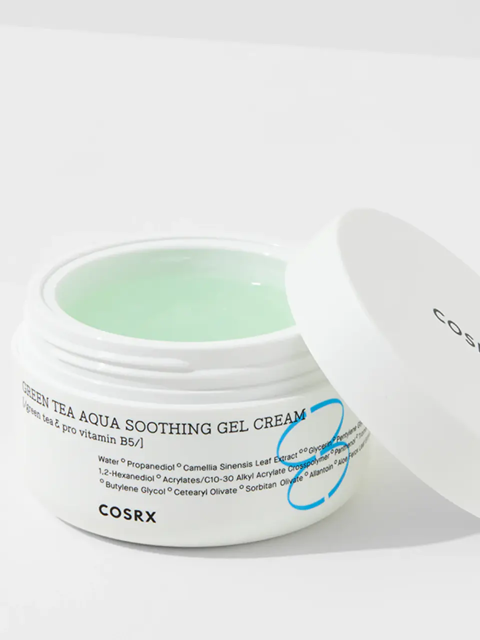 Green Tea Aqua Soothing Gel Cream (COSRX) -50ml Crema hidratante ligera pieles mixtas/ grasas té verde 12