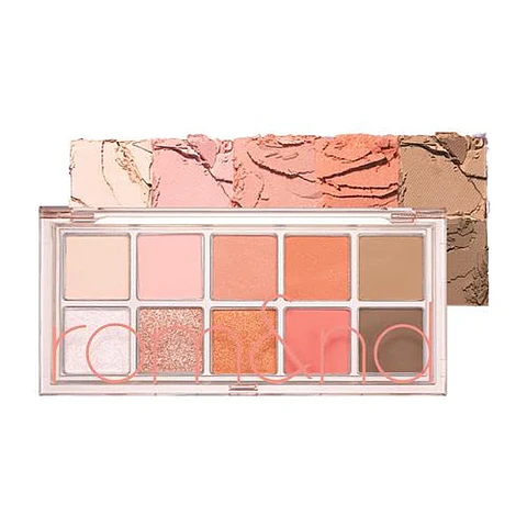 Better than Palette 08 Peach Dahlia Garden (Rom&nd)  - Paleta de sombras