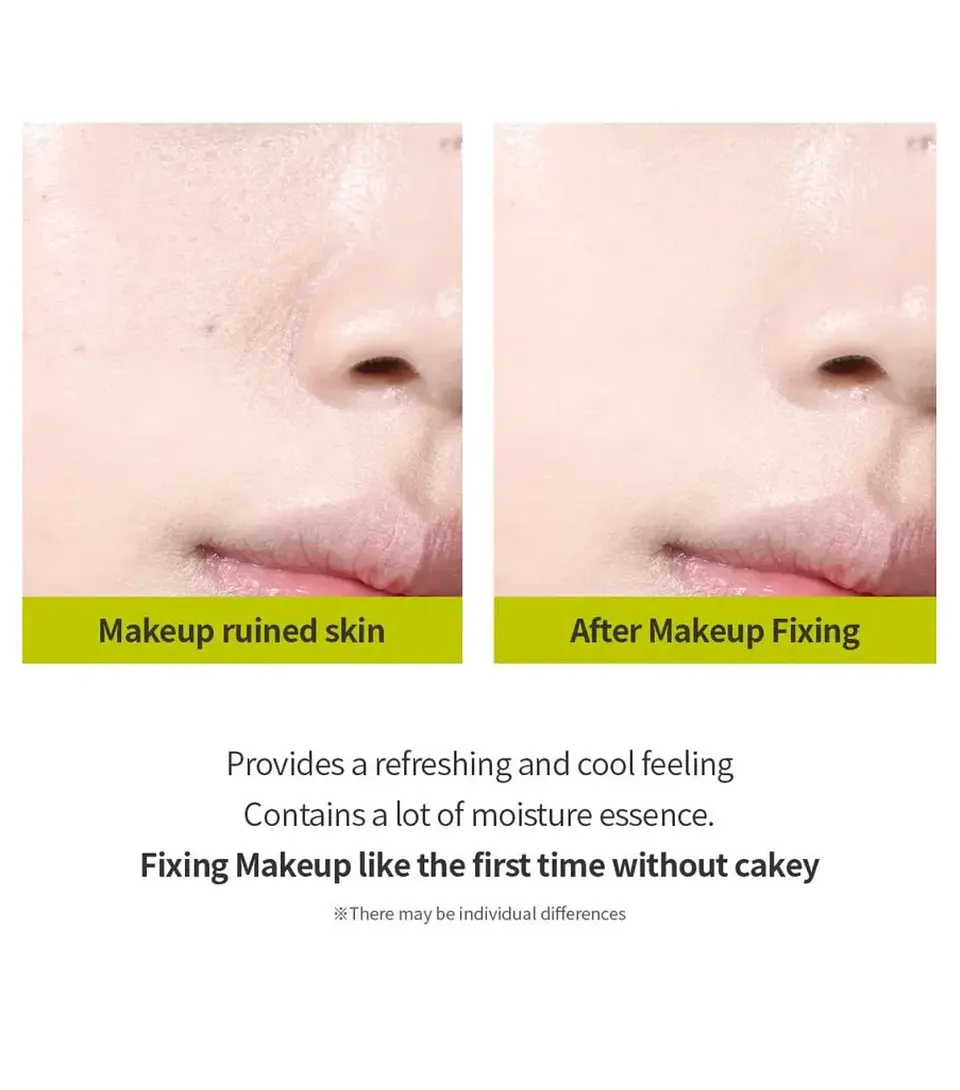 Satin Wear Healthy Green Cushion SPF30 PA++ (Unleashia) Base ligera iluminadora 6