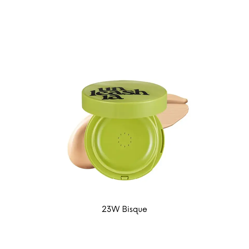 Satin Wear Healthy Green Cushion SPF30 PA++ (Unleashia) Base ligera iluminadora 10