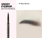 Speedy Eyebrow Auto Pencil Black Brown (Peripera) - Delineador de cejas  - Miniatura 1
