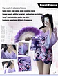 Disfraz Halloween Cosplay Kimono Mujer Adulto Talla S - Miniatura 1