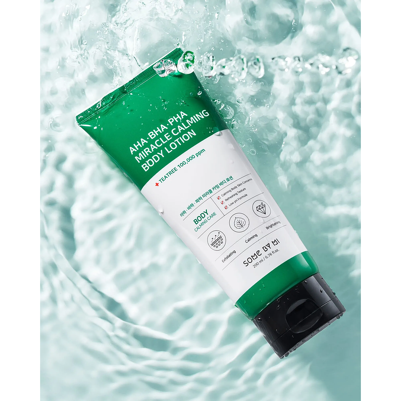 AHA BHA PHA Calming Body Lotion (Some By Mi) - 200ml Loción corporal 92% centella asiática anti acné 2