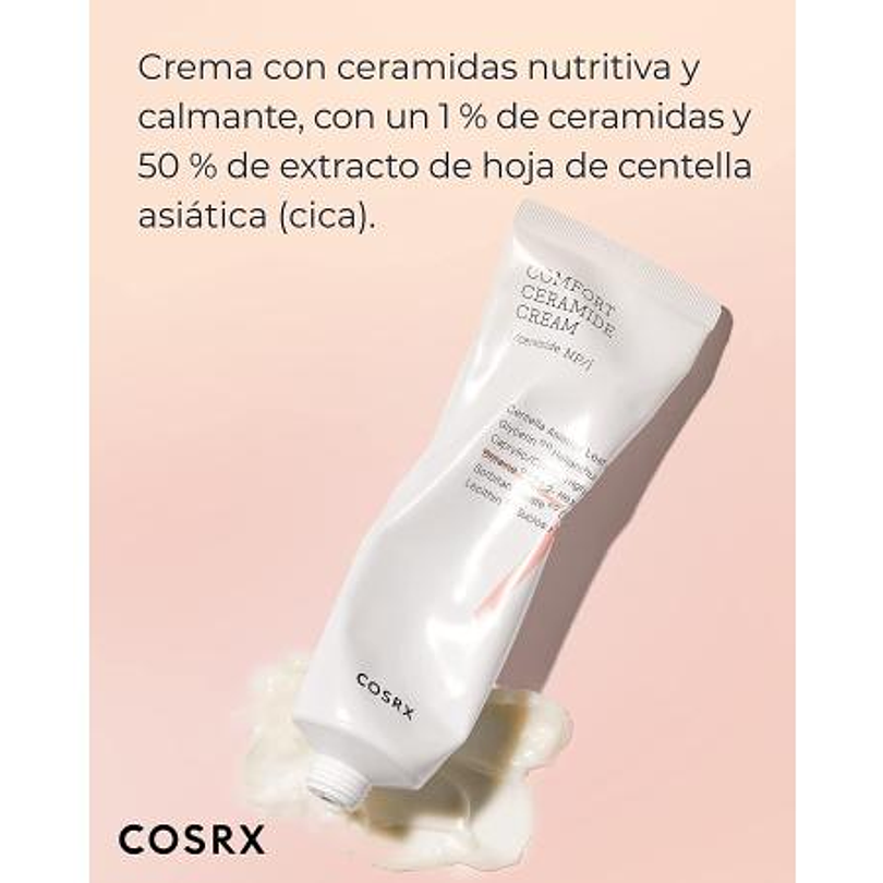 Balancium Comfort Ceramide Cream (COSRX) - Crema hidratante y calmante con ceramidas y centella asiática 6