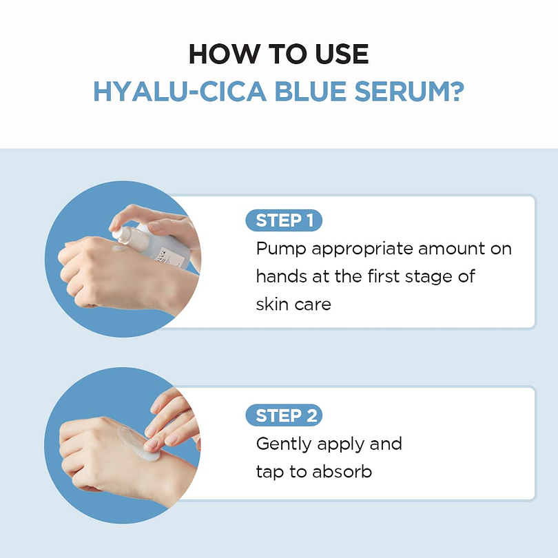 Madagascar Centella Hyalu-Cica Blue Serum (SKIN1004) - 50 ml Serum hidratante y calmante 8